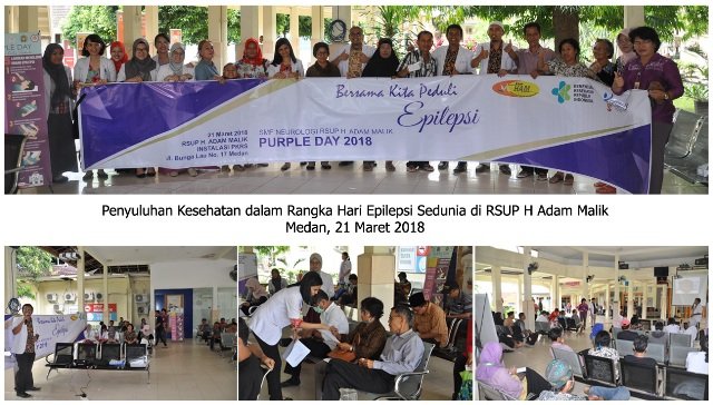 Peringatan Hari Epilepsi Sedunia di RSHAM, 21 Maret 2018