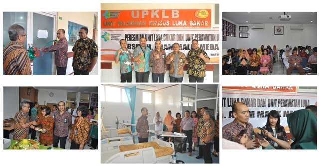 RSUP H Adam Malik Launching Unit Pelayanan Khusus Luka Bakar