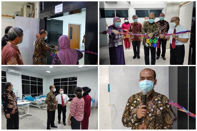 2021-08-10 Dirut Resmikan Penambahan Ruang Isolasi IGD RSUP HAM - FOTO