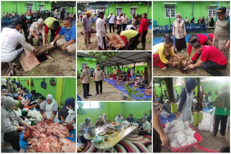 2022-07-11 RSUP HAM Rayakan Idul Adha 1443 H dengan Pemotongan Hewan Kurban - FOTO