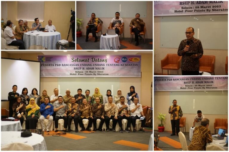 2023-03-28 RSUP HAM Gelar FGD RUU Kesehatan Bersama Stakeholder di Sumut - FOTO