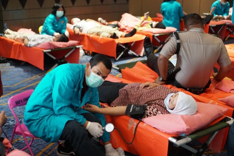 2023-08-01 Ilustrasi Donor Darah RSUP HAM bersama Bank Mandiri - FOTO