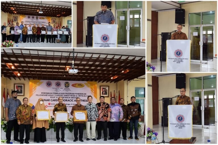 2023-10-16 Program Pendidikan FACA Dibuka di RSUP HAM untuk Dokter Spesialis Anestesi - FOTO (1)