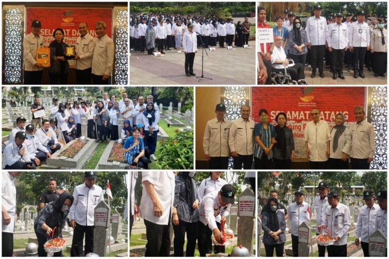 2023-11-02 Direksi RSUP HAM Tabur Bunga di Makam Pahlawan Haji Adam Malik Batubara - FOTO