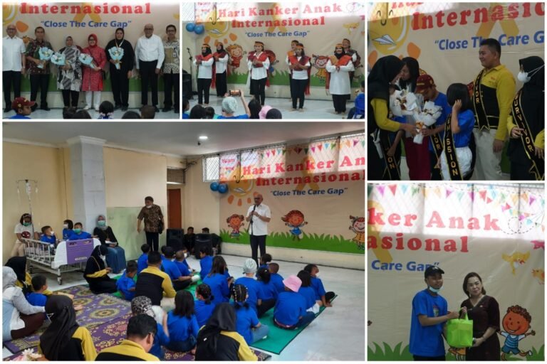 2024-02-16 Hari Kanker Anak Sedunia, Dokter dan Perawat RSUP HAM Bergembira Bersama Pasien Kanker Anak - FOTO