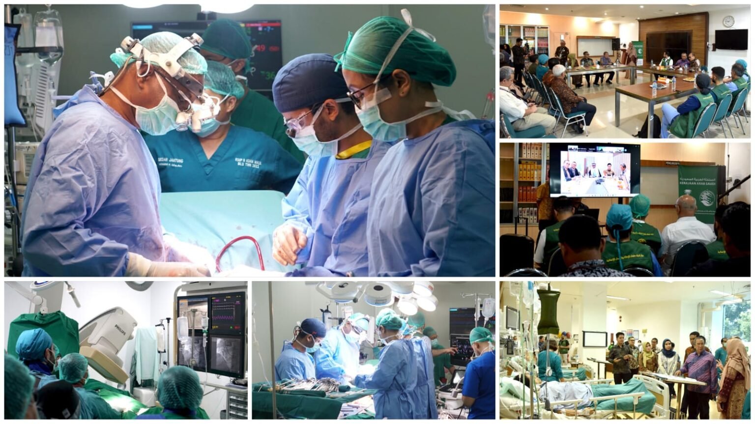Tim Operasi RS Adam Malik dan Tim Dokter Arab Saudi Selesaikan 35 Operasi Jantung ...