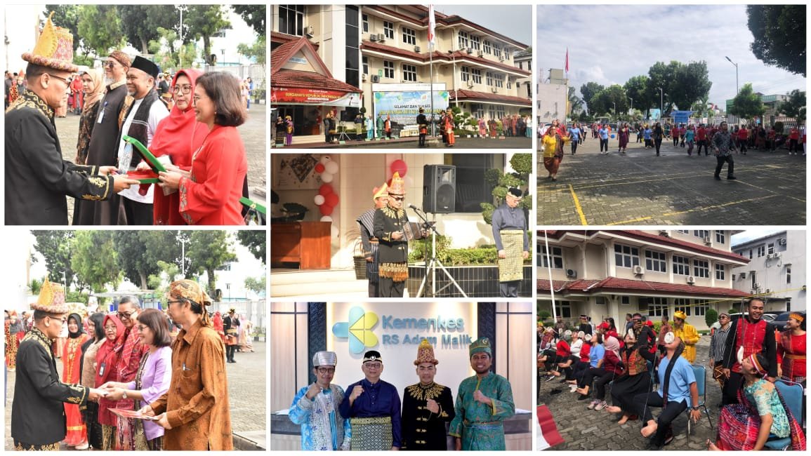 2024-08-17 SIARAN PERS - RS Adam Malik Rayakan HUT Ke-79 RI dengan Pakaian Adat dan Lomba Tradisional - FOTO