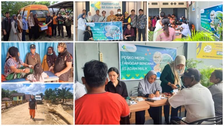 2025-12-03 RS Adam Malik Turunkan Tim Medis Bantu Korban Banjir Sumut dan Aceh - FOTO