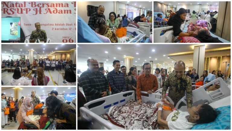 2025-12-06 Semangat yang Menyembuhkan dalam Natal RS Adam Malik Bersama Pasien - FOTO