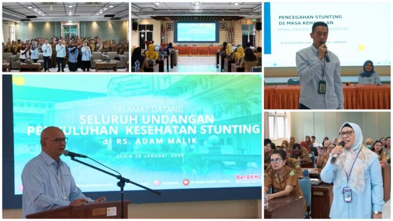 2026-01-26 Hari Gizi Nasional, RS Adam Malik Edukasi Puskesmas Se-Kota Medan Terkait Stunting - FOTO